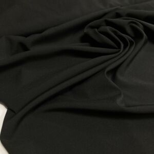 Fekete silky selyem 1.7 m-es darab