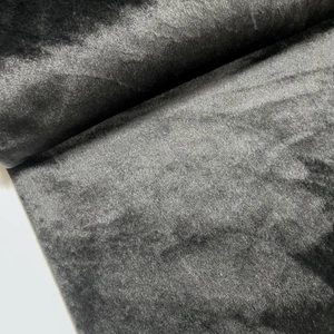 panofix " nyuszi" műszőrme fekete szín 1.3 m-es darab
