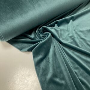 zöld színű plüss anyag (soft velvet)