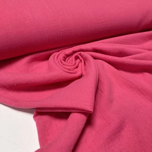 pink színű duplafalú géz anyag