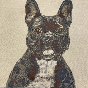 Francia bulldog mintás panel