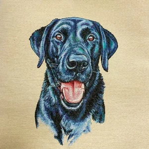 Labrador mintás panel