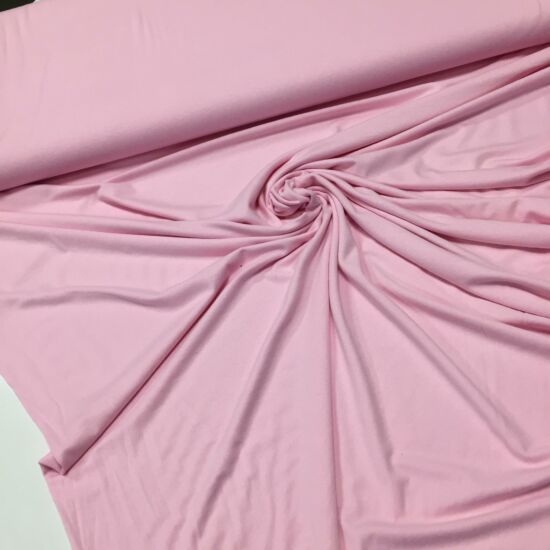 rózsaszín viszkóz pólóanyag