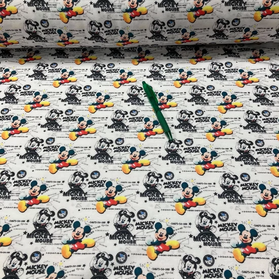 Mickey egér mintás futter szabadidő anyag