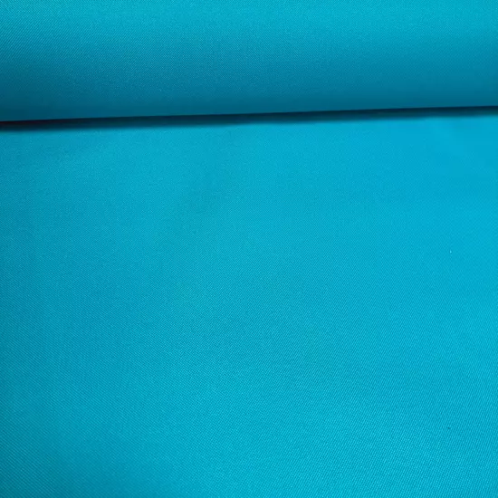 türkizkék színű oxford 300d  vízlepergetős anyag
