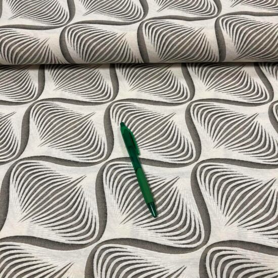 szürke-fehér homokóra mintás loneta vászon 1.45-ös darab