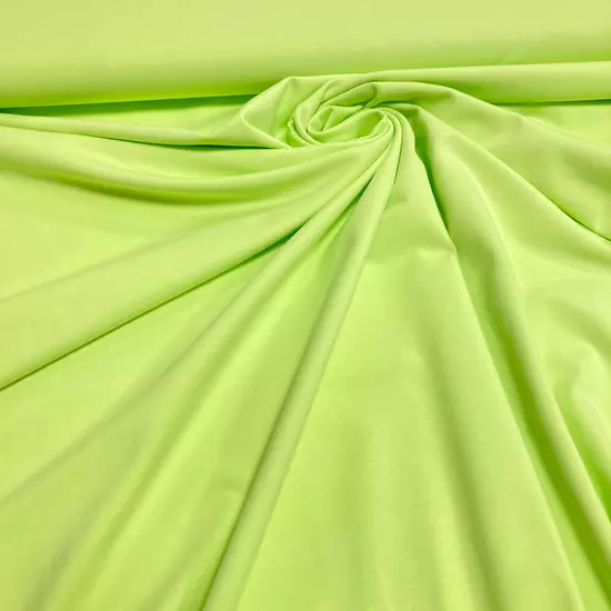 világos neon zöld színű pamutdzsörzé