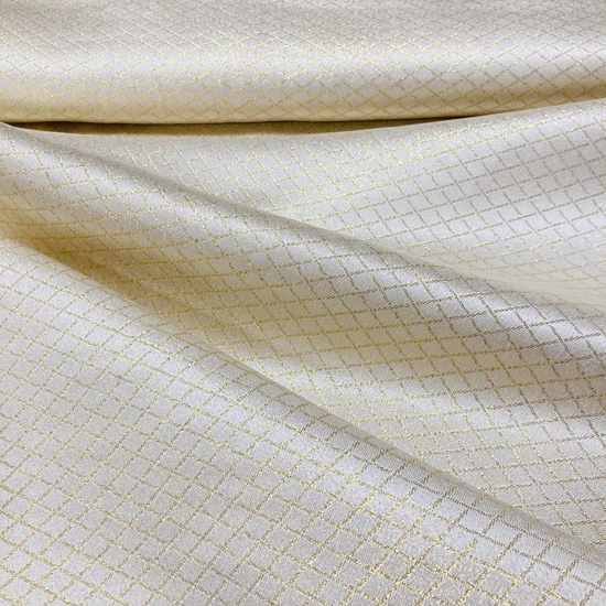 Arany fémszálas jacquard