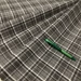 Szürke-fekete-fehér kockás szőtt flanel anyag 1.9 m-es darab