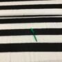 Kép 2/2 - fekete-fehér csíkos viszkóz pólóanyag 80 cm